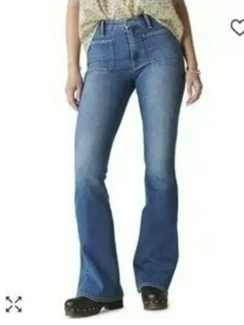 Lucky Brand Stevie High Waist Flare Jeans Size 8